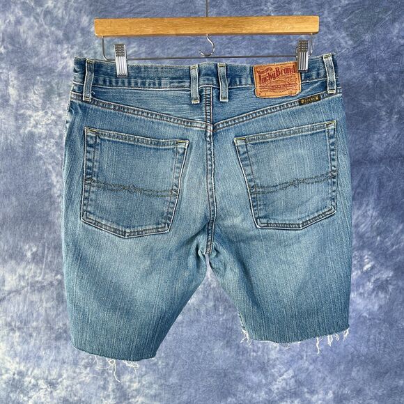 Lucky Brand Boyfriend Cut-off Shorts W33 - Picture 2 of 4